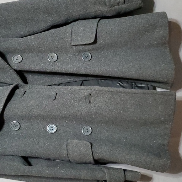 Forever 21 Dark Gray Wool Peacoat - Picture 11 of 14